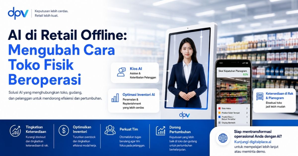 AI di Industri Retail Offline: Mengubah Cara Toko Fisik Beroperasi