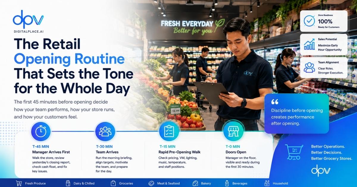 The Retail Opening Routine