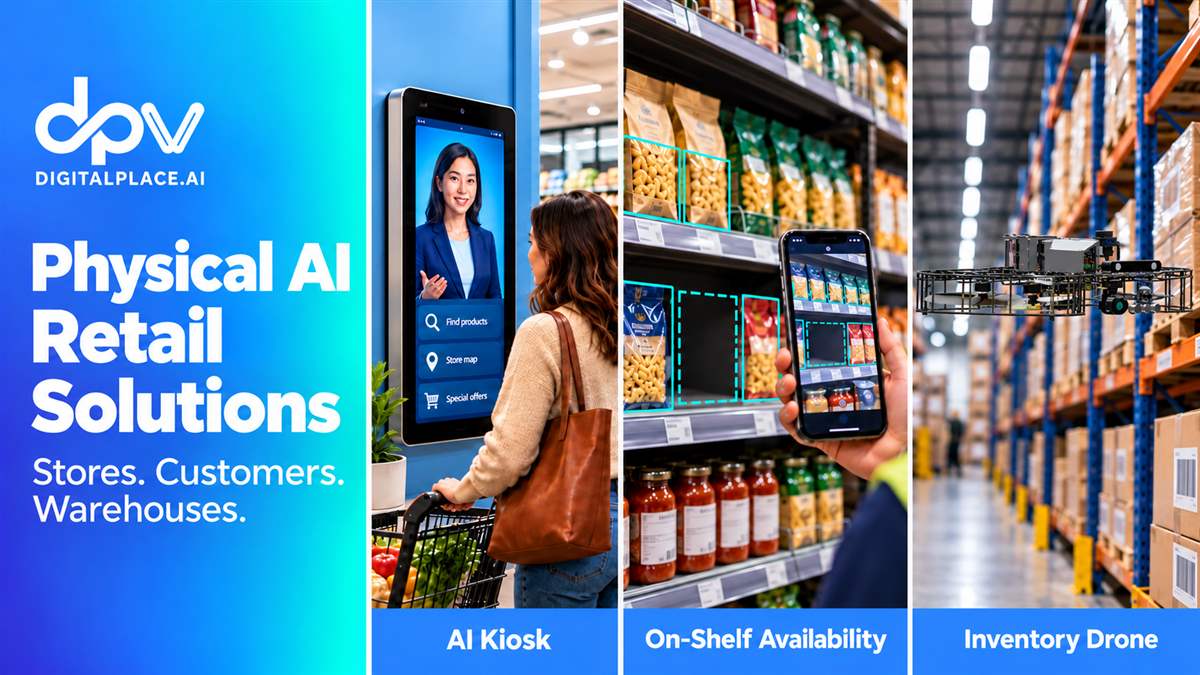 Physical AI Retail Solutions for Smarter Stores, Customers, and Warehouses